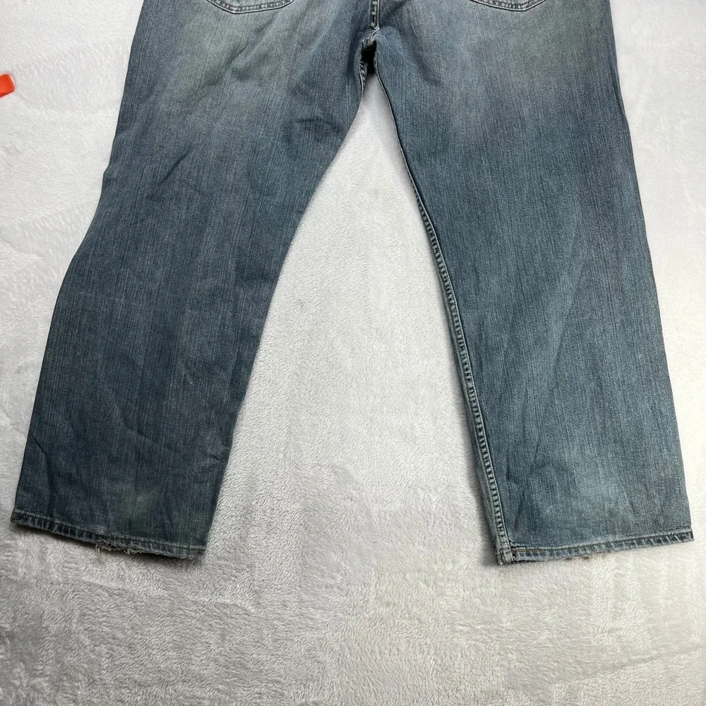 Levi's 559 Loose Straight Jeans Men's Blue Denim Pockets‎ Classic 37X29 - Flaws